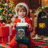 Clan Bannatyne Tartan Crest Christmas Stocking XK57 Bannatyne Tartan Tartan Stocking